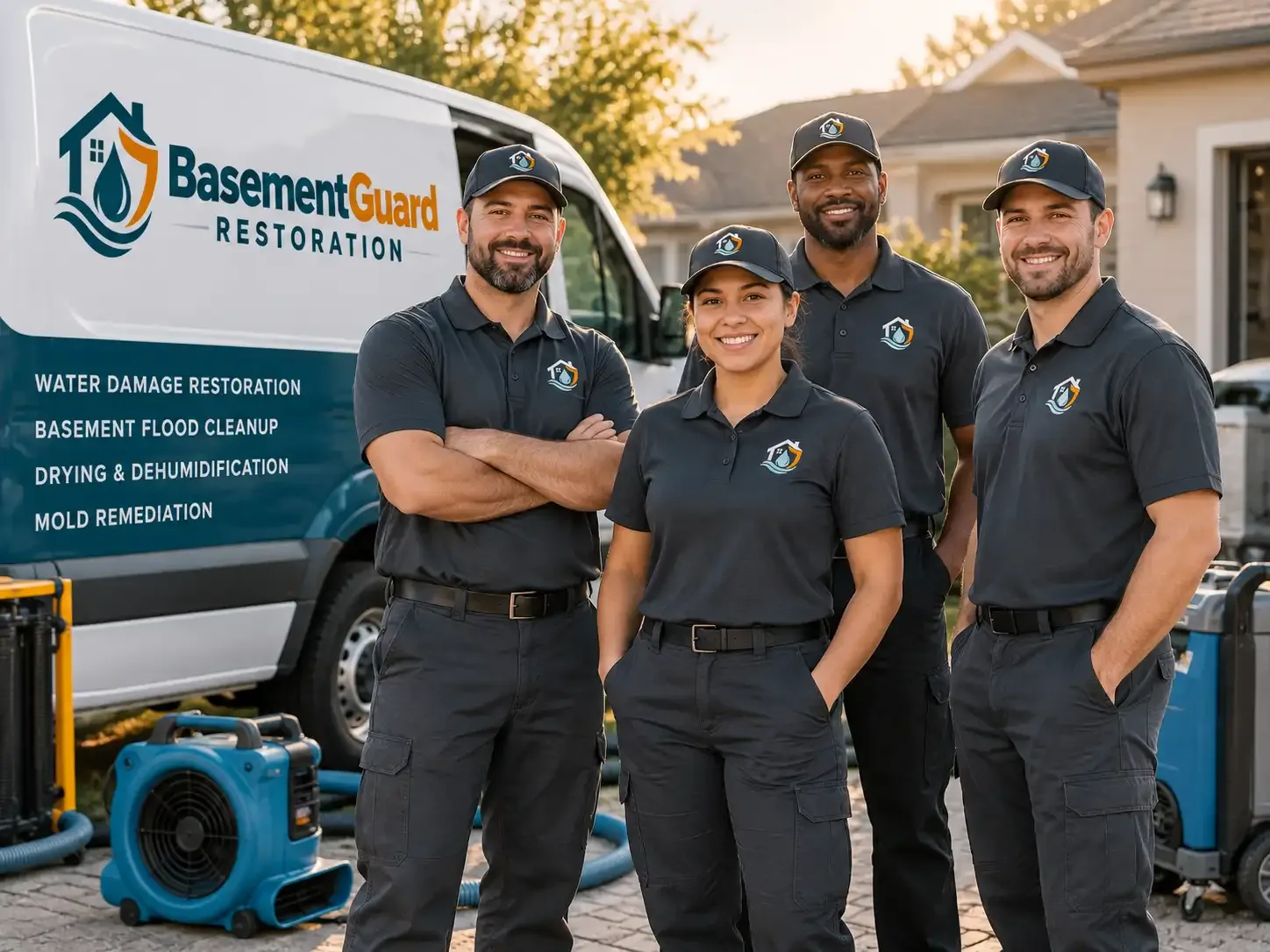 Basement Water Damage Restoration company in White Cloud, MI